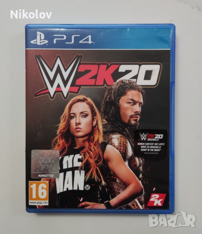 WWE 2K20 PS4 (Съвместима с PS5), снимка 2 - Игри за PlayStation - 44839540