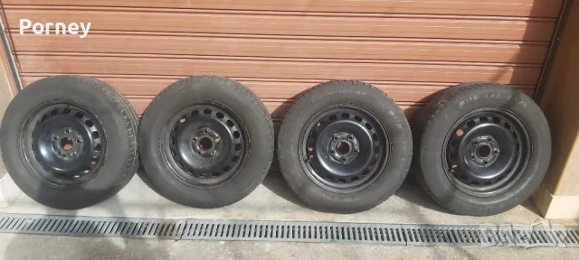 Джанти и гуми 195.65.15 за ауди/ audi