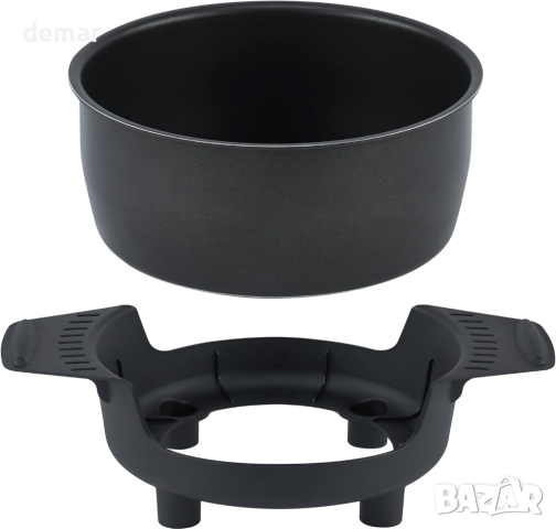 Преносима фурна Remoska Prima (400 W) - 2L черна, незалепващо покритие, снимка 4 - Други - 44807763