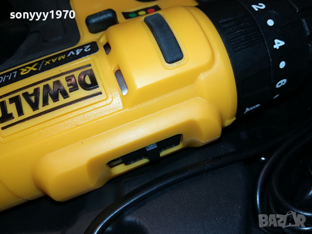DEWALT LI-ION 24V+CHARGER+BATTERY PACK X2 3103222017, снимка 12 - Куфари с инструменти - 36300039