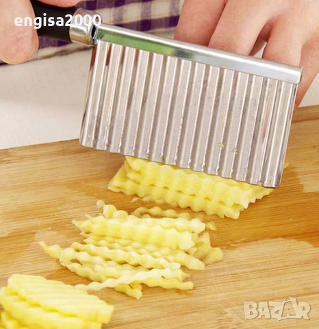 ПРОМО! Резачка за картофи / вълнообразен нож за рязане, снимка 2 - Други - 36338459