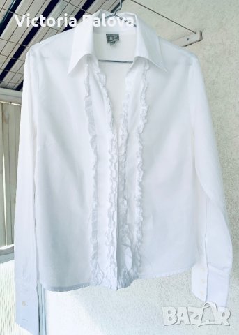 Красива бяла риза/блуза WE Холандия, снимка 2 - Ризи - 41379962