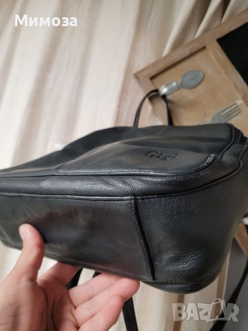 Gigi естествена кожа черна раница( 290€ в интернет), снимка 7 - Раници - 41384649