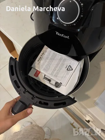 Еър Фрайър Air Fryer Tefal, снимка 4 - Фритюрници - 56185412