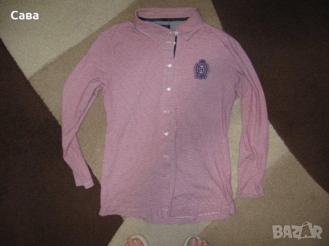 Риза TOMMY HILFIGER  дамска,Л, снимка 2 - Ризи - 39567822