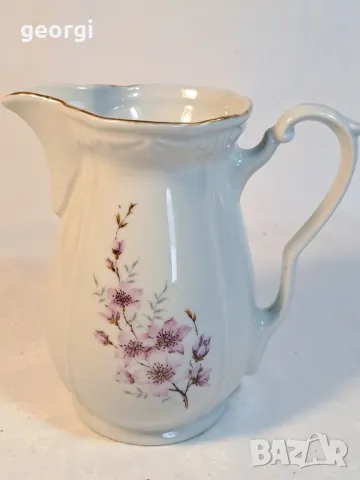 българска порцеланова кана ябълков цвят     4/2