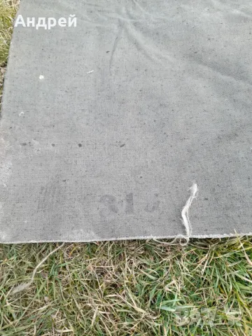 Стар брезентов плат,брезент #3, снимка 4 - Други ценни предмети - 49304541