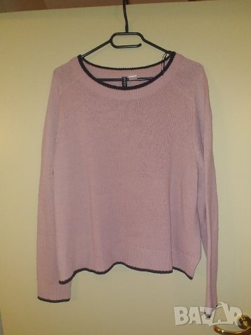 Фин пуловер на HM, L размер, снимка 1 - Блузи с дълъг ръкав и пуловери - 42318527