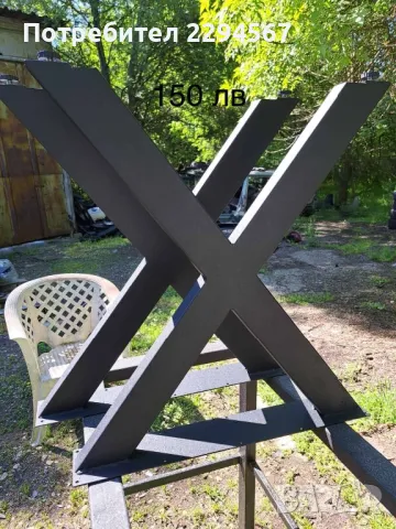 Метални крака за маси пейки барплот бюро