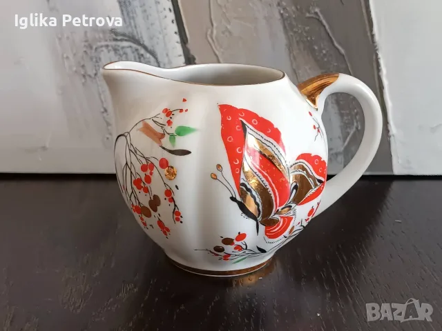 Сервиз за кафе ЛФЗ Бабочки, снимка 11 - Колекции - 56061521