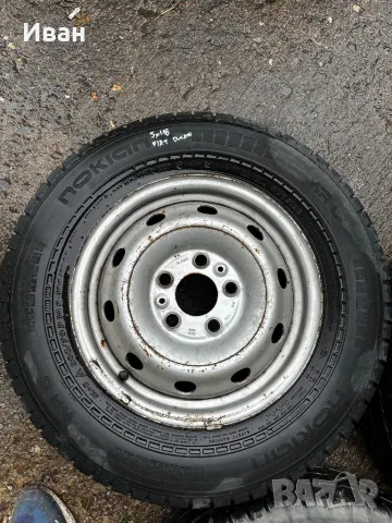 Гуми с джанти! 5х118! Стават за Opel Vivaro, Renault Trafic, Fiat Ducato, снимка 5 - Гуми и джанти - 50421849