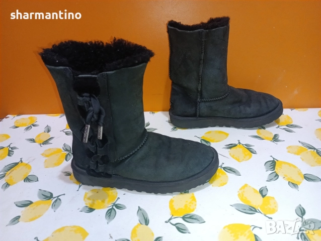UGG кожени боти N 36 - 18 €, снимка 9 - Дамски боти - 52974752