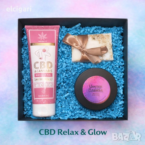 Подаръчен комплект “CBD Relax & Glow”