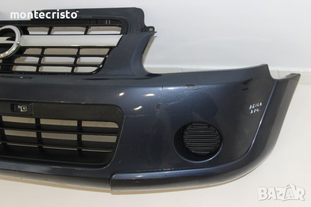 Предна броня Opel Agila facelift (2003-2008г.) 4707277 / Опел Агила, снимка 4 - Части - 41661734