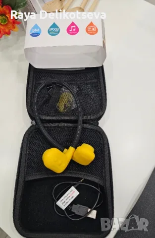 Продавам МРЗ плеър за плуване и спорт, снимка 3 - MP3 и MP4 плеъри - 55869320