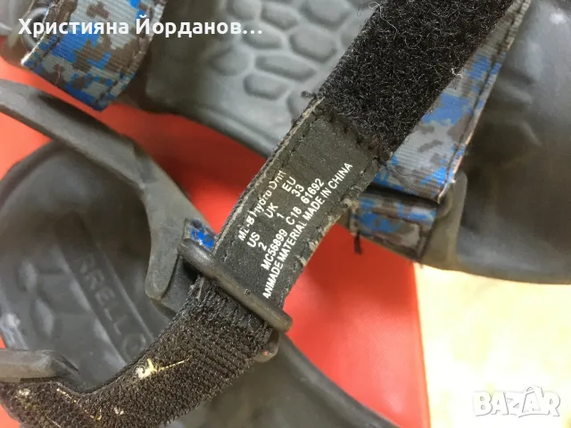 Merrell сандали за трекинг 33 номер, нови, снимка 7 - Детски сандали и чехли - 55930132