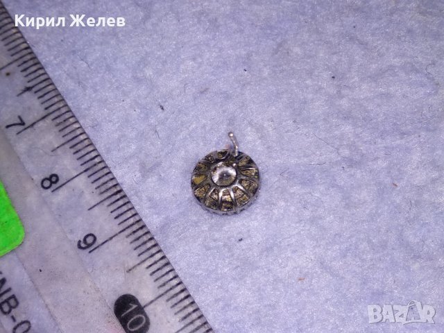 СКЪПОЦЕННА СРЕБЪРНА АРТ ОБЕЦА СРЕБРО 925 с ФАСЕТИРАНИ ИСКРЯЩИ ПЛАНИНСКИ КРИСТАЛИ 24929, снимка 7 - Обеци - 41337064