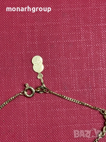 Златна гривна 18К, снимка 3 - Гривни - 53852516