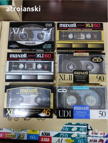 Аудио касети Maxell, снимка 4 - Аудио касети - 36043021