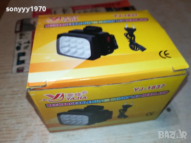 ЛЕД ПРОЖЕКТОР ЗА ГЛАВА-ЧЕЛНИК 1910251909, снимка 9 - Екипировка - 52109592