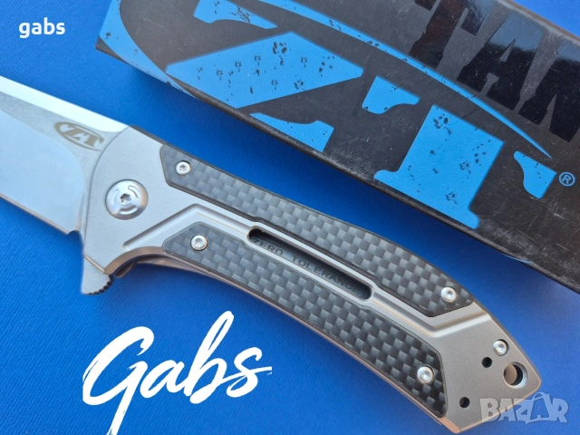 Сгъваем нож Zero Tolerance ZT0801,Todd Rexford, снимка 9 - Ножове - 53829756