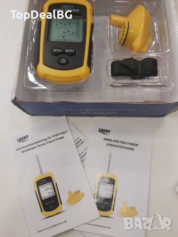 Sonar Depth Ocean River Wireless Fish Finder FFW1108-1, снимка 2 - Екипировка - 53636642
