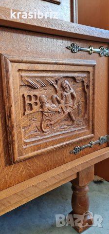 Масивна витрина внос Германия , снимка 5 - Секции и витрини - 35680360