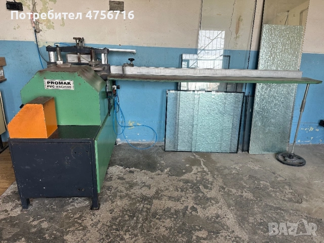 Автоматична машина за рязане на стъклодържатели PROMAK (за PVC дограма), снимка 2 - Други машини и части - 53779751