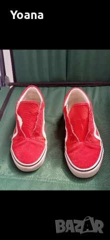 VANS ОРИГИНАЛНИ (червени), снимка 2 - Маратонки - 51810819