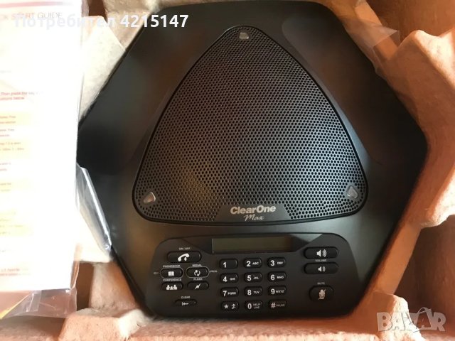 ClearOne Max EX Conference Phone (конферентен офисен телефон), снимка 2 - Стационарни телефони и факсове - 49298670