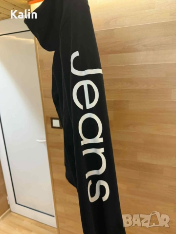 Calvin Klein Jeans Hoodie, снимка 3 - Спортни дрехи, екипи - 53668455