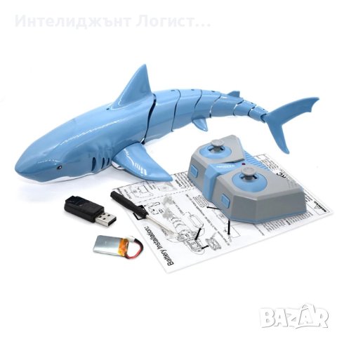 Акула синя, снимка 4 - Електрически играчки - 41401470