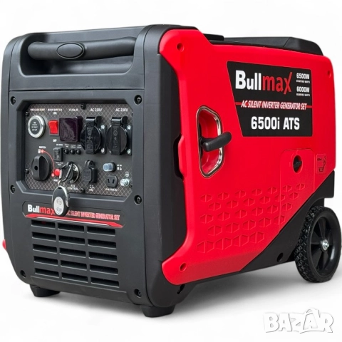 6,5 kW Инверторен обезшумен генератор за ток  дистанционно, ATS табло, снимка 2 - Генератори - 51470318