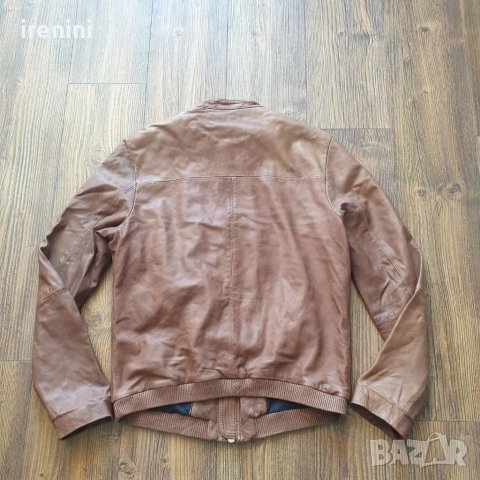 Страхотно мъжко кожено яке DNA  размер L / 50 , снимка 7 - Якета - 38709914