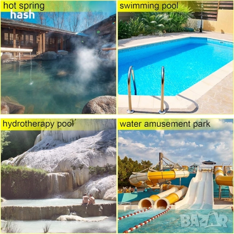 Филтрационна помпа за басейн Vevor 19200L/H, циркулационна помпа за вода вход/изход 1,97" , снимка 7 - Басейни и аксесоари - 51548470