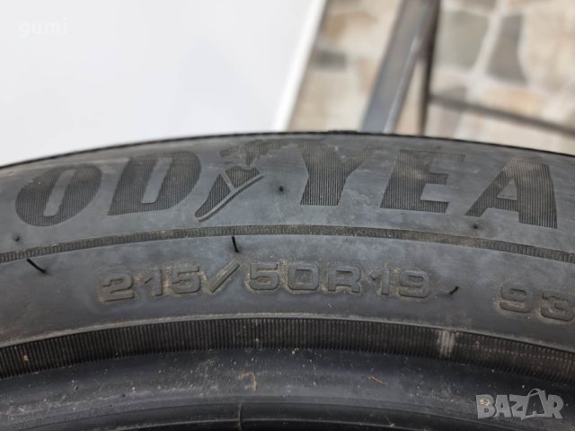 2бр летни гуми 215/50/19 Goodyear C070 , снимка 4 - Гуми и джанти - 41619774