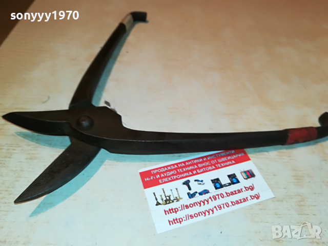 НОЖИЦА ЗА ЛАМАРИНА ОТ ГЕРМАНИЯ 1603221646, снимка 8 - Други инструменти - 36127298