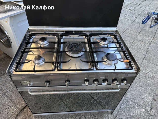 Газова прчка Смег/Smeg, снимка 10 - Обзавеждане за заведение - 55986956