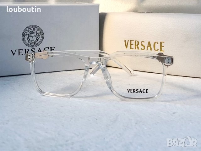 Versace диоптрични рамки.прозрачни слънчеви,очила за компютър, снимка 7 - Слънчеви и диоптрични очила - 41790537