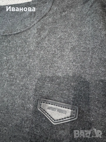 Кашмирен мъжки пуловер Antony Morato, снимка 2 - Пуловери - 53062189