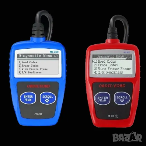 MS309 OBD2 автомобилен диагностичен кодочетец