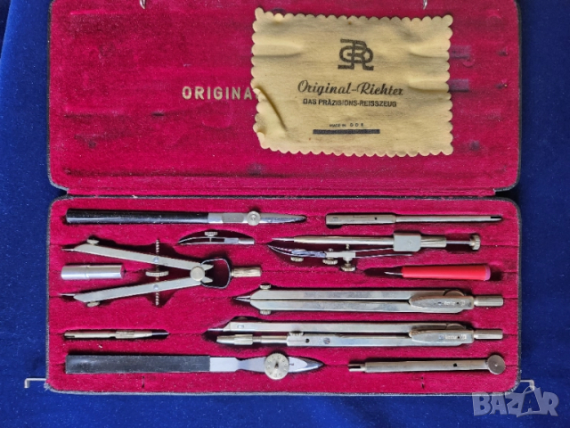 Пергели немски, Original Richter mod. Kopenikus VII - 2 к-та и mod.P52M - запазени, работещи., снимка 8 - Ученически пособия, канцеларски материали - 48451521