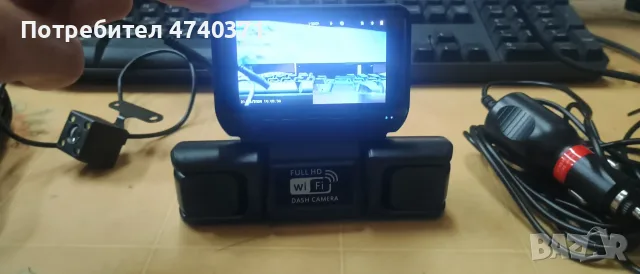 Видео регистратор DASH CAMERA WI/FI  с четири камери., снимка 8 - Аксесоари и консумативи - 56159968