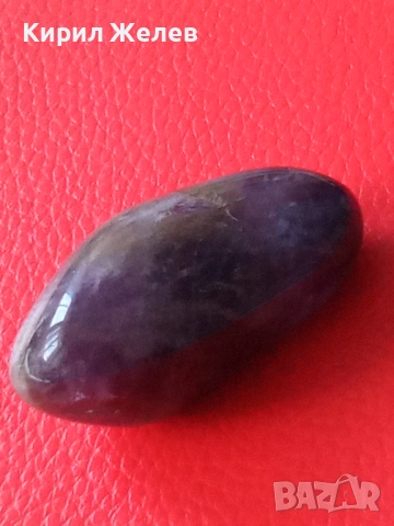 Полиран камък аметист 43227, снимка 9 - Антикварни и старинни предмети - 53578216