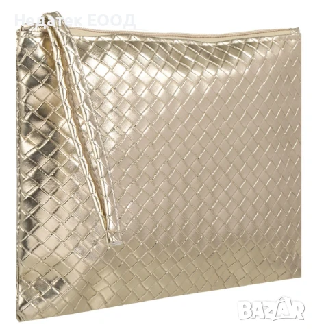 Несесер за тоалетни принадлежности, Златист, 25x18 см. 