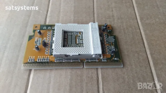 370CPU Adapter Card Acorp VER:1.0 Socket 370, снимка 2 - Други - 49189217