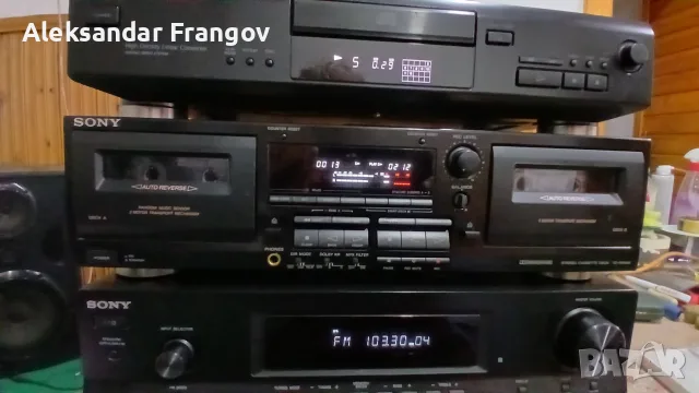 Сет SONY - ресивър , дек и CD плеар
