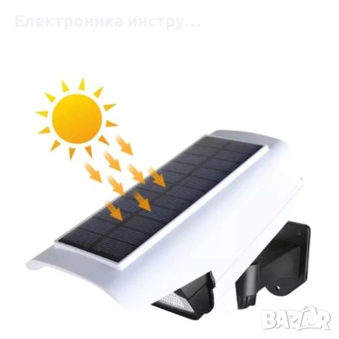 Соларна LED лампа Vertex, Модел JLP-2177, снимка 4 - Соларни лампи - 42379176