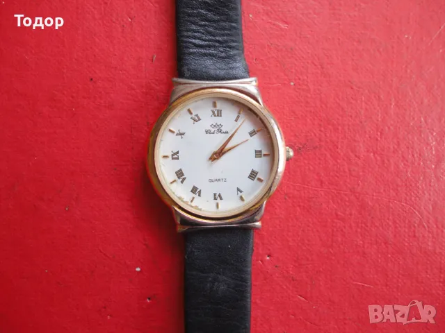 Страхотен позлатен кварцов часовник , снимка 7 - Мъжки - 48347100