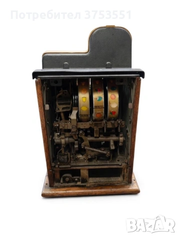 Антична слот машина Mills Golden Falls, снимка 6 - Антикварни и старинни предмети - 53871600